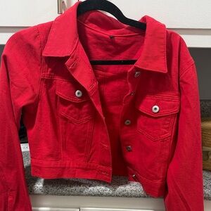 Red Women's Jacket